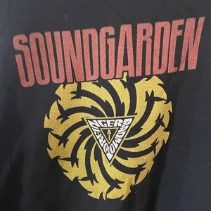 Medium black soundgarden hoodie